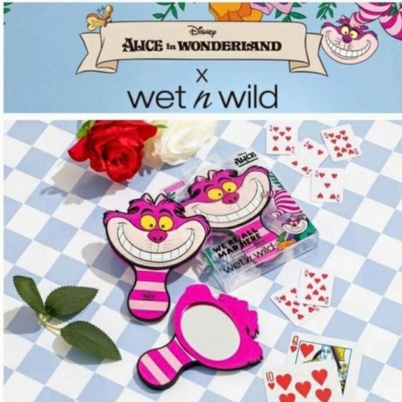 Disney Alice In Wonderland Cheshire Cat Mirror - Picture 1 of 1